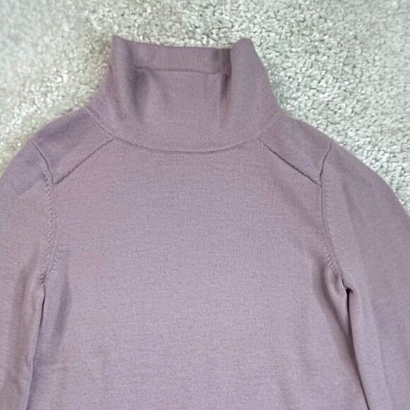 Lululemon Merino Wool City Trek Turtleneck Sweater Smoky Blush - Picture 5 of 9